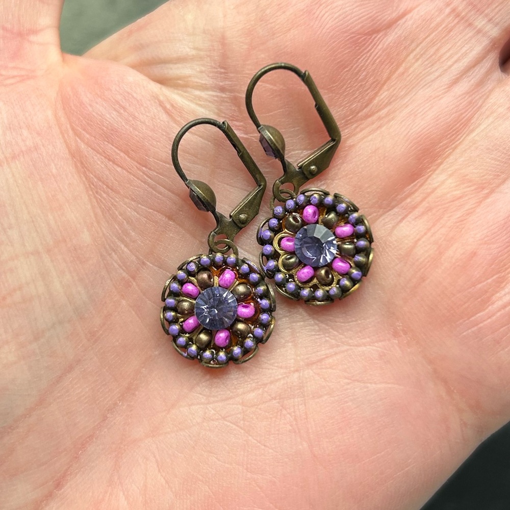 Vintage-inspired earrings